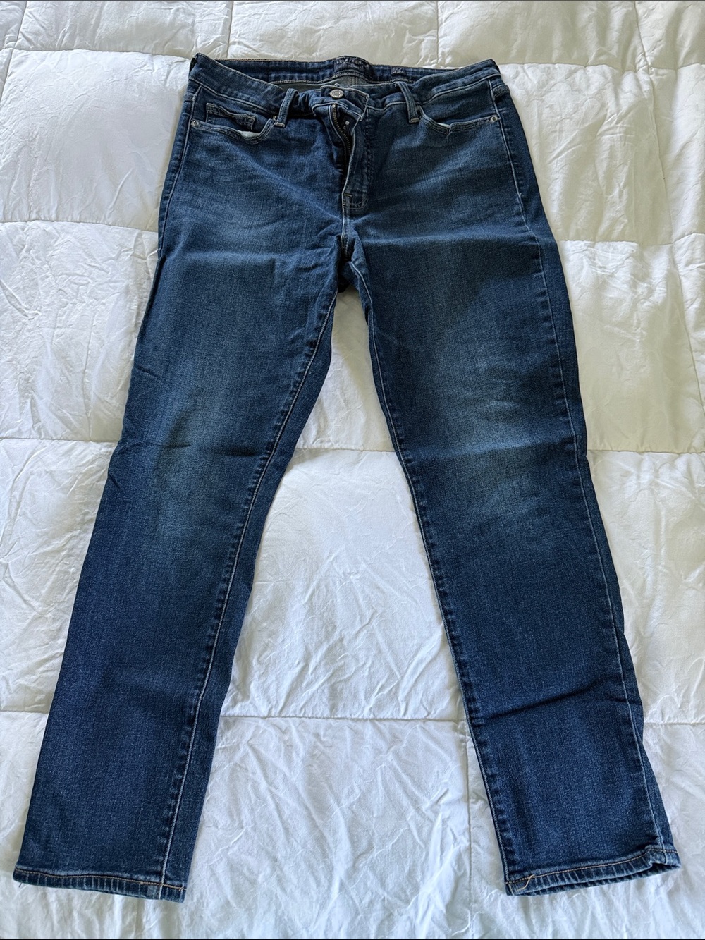 Lucky Brand Women’s Dark Indigo Straight Jeans
